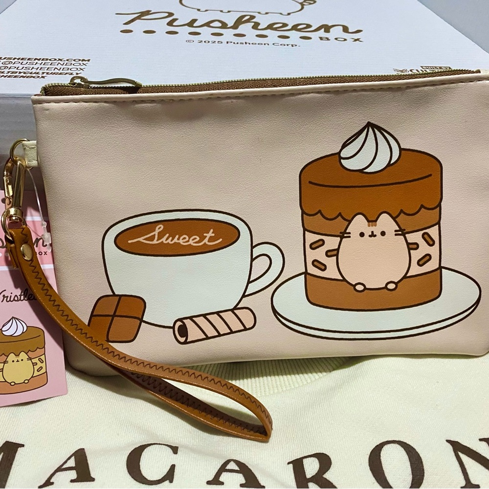 Pusheen Box Summer 2025 Sweet Treats wristlet wallet bag